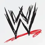 Logo WWE, rozrywka sportowa z zapasami dostępna w najlepsza telewizja iptv